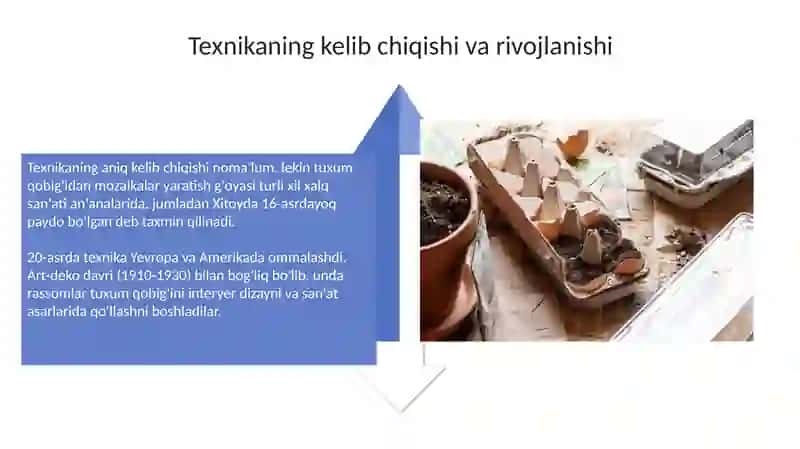 Tuxum qobig'idan mozaika texnikasi 4