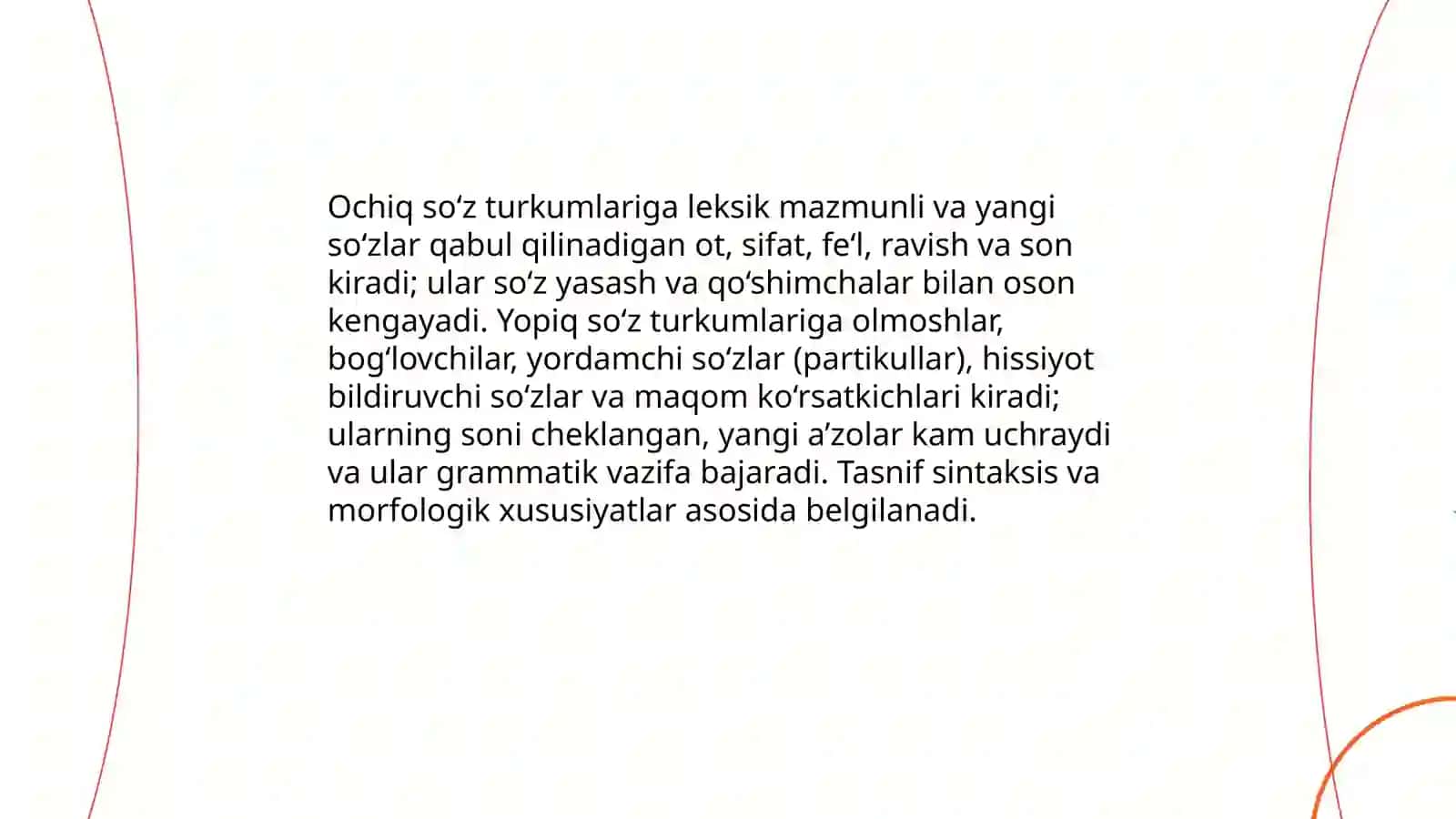 So‘z turkumlari haqida umumiy ma‘lumot 4