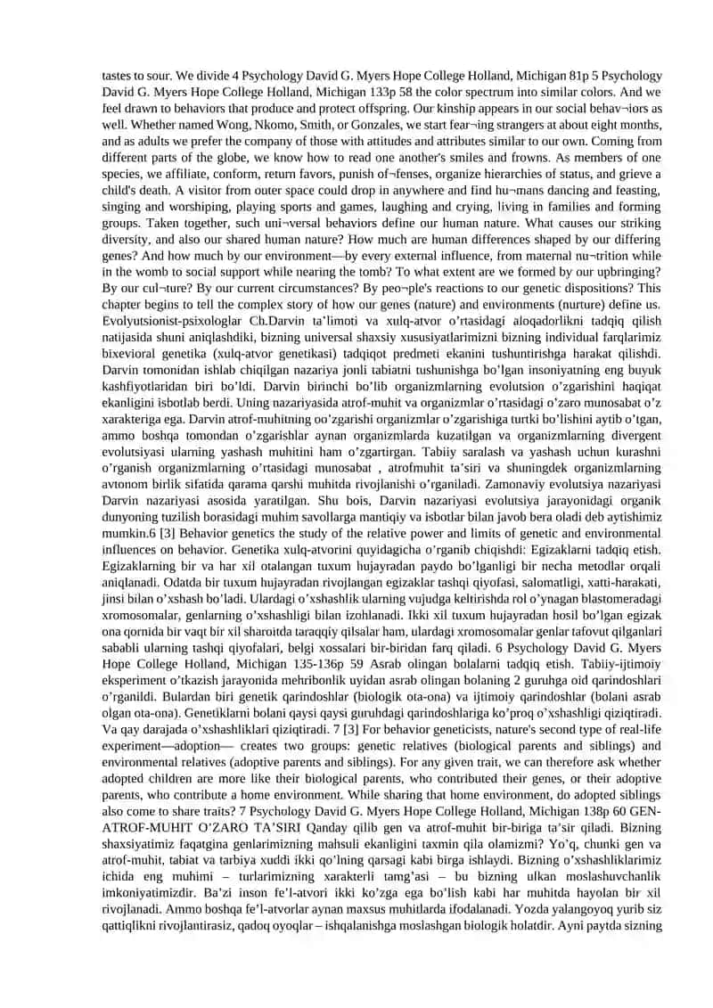 HULQ-ATVORNING PSIXOFOZIOLOGIK ASOSI 4