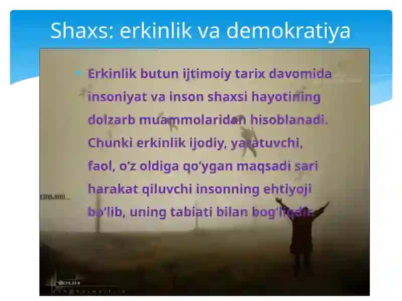SHAXS: ERKINLIK VA DEMOKRATIYA 4