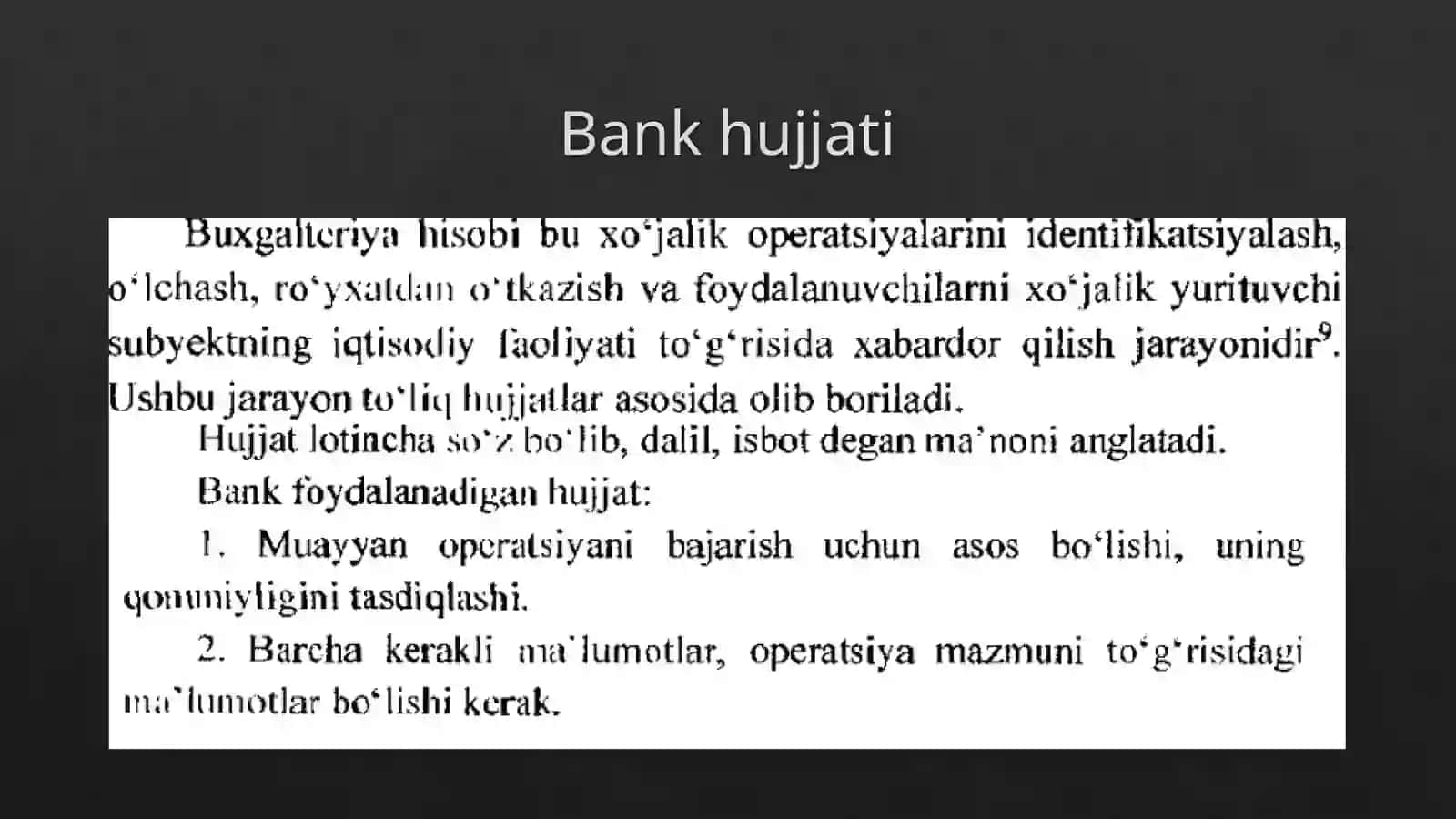 Elektron hujjatlar va ularni shakllantirish 4