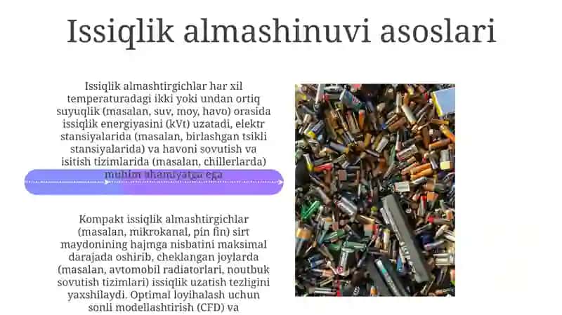 Issiqlik almashinuvi asoslari 4