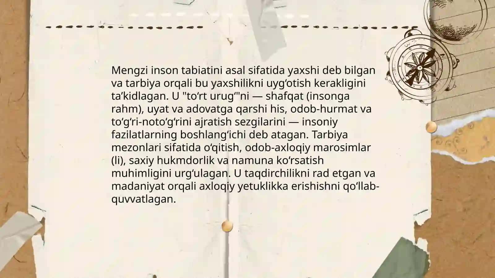 Qadimgi Sharq donishmandlari tarbiya haqida 4