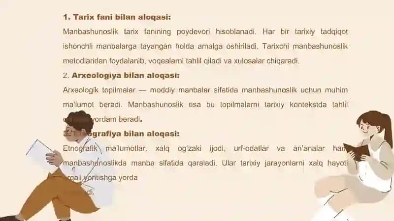 MANBASHUNOSLIKNING YONDOSH SOHALARI 4