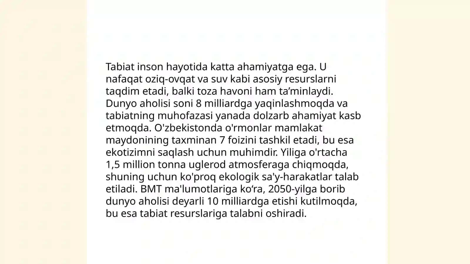Inson va tabiat birligi sheʼriyatda 4