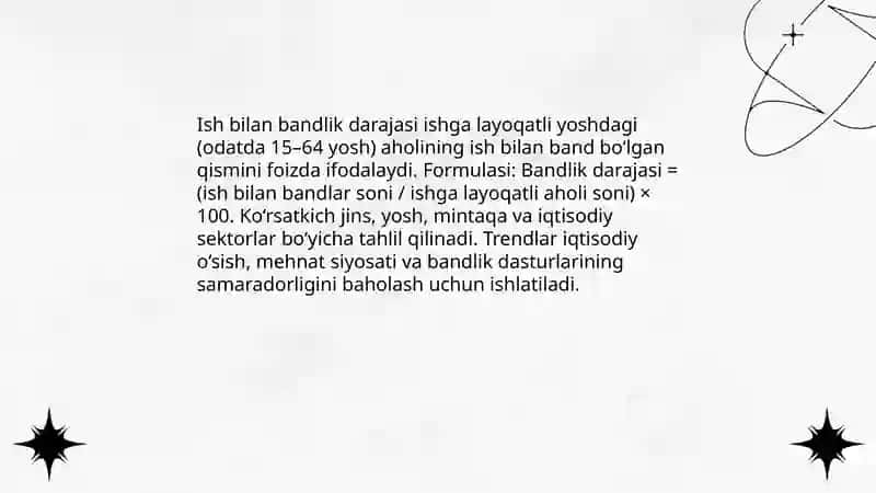 Mehnat bozori statistikasi 4