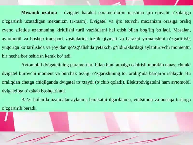 Konussimon tishli uzatmalar 4