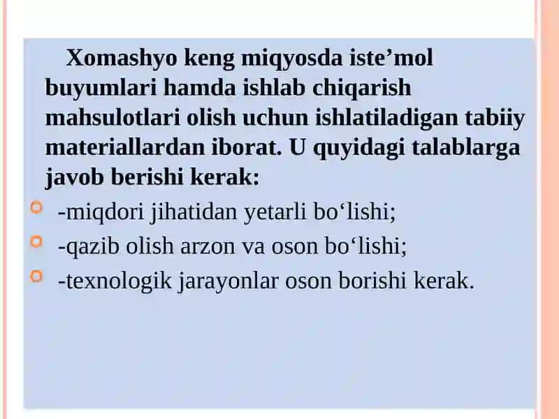 O‘zbekiston Respublikasi mineral xomashyo bazasi 4