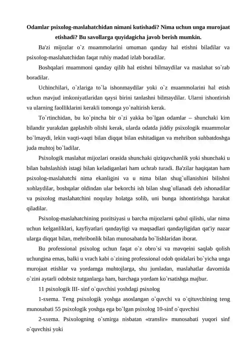 Psixologik Maslahat 4