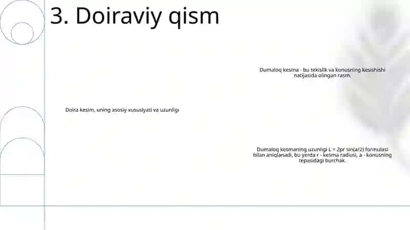 Kesma Uzunligi Uning Asosiy Xossasi 4