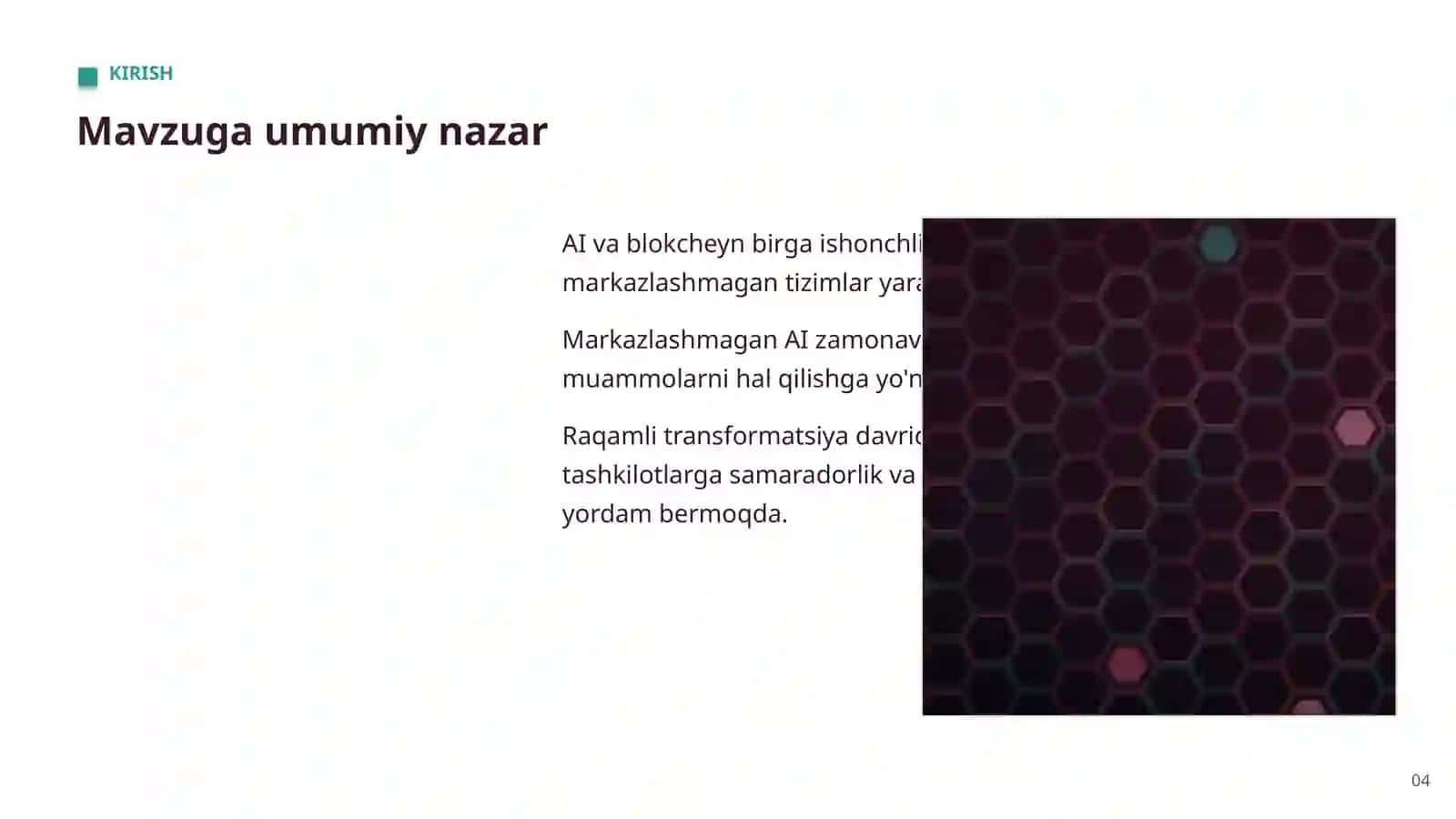 Sun'iy intellekt bo'yicha professional taqdimot 4
