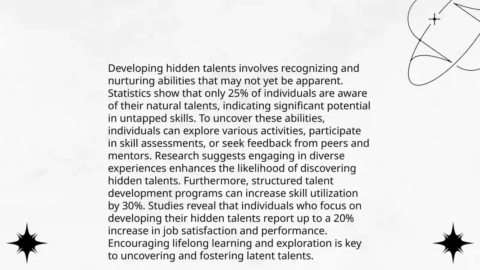Identifying Personal Talents Lesson Plan 4