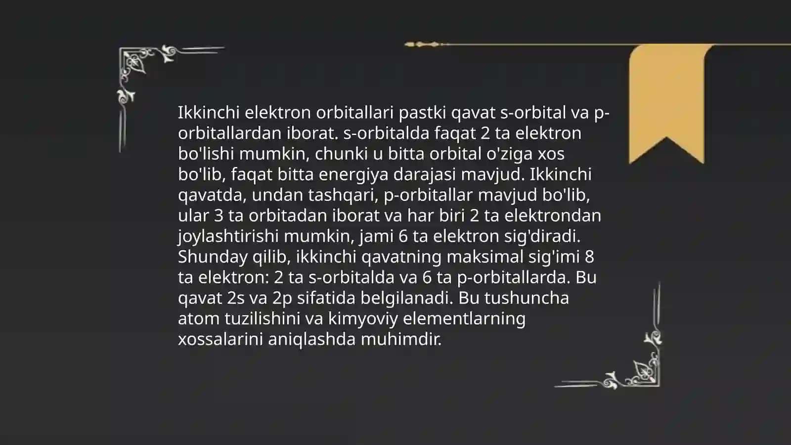 Atom molekulyar talimot. Materiya va uning diskret tuzulishi 4