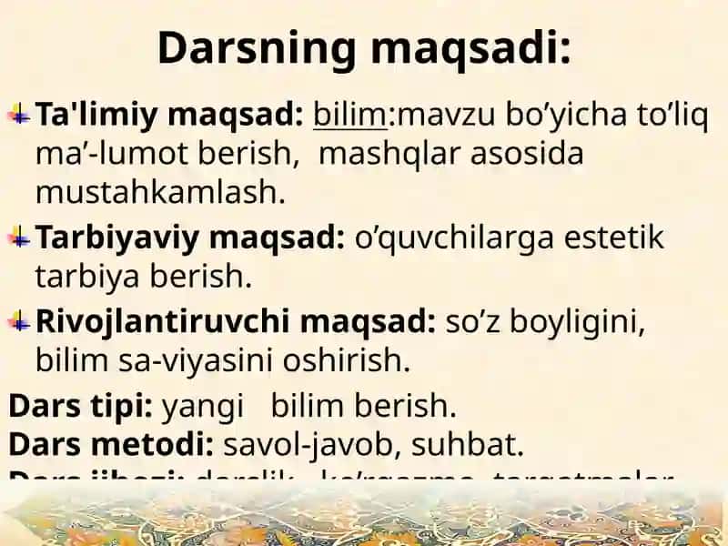 FE’L NISBATLARI 4