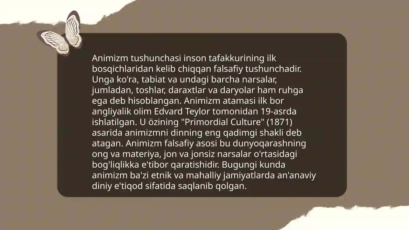 Totemizm, animizm, fetishizm, sehr, magiyalarning qiyosiy tahlili 4
