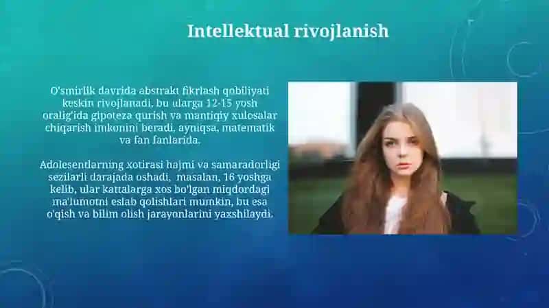 O‘spirinlik davrining psixik xususiyatlari 4