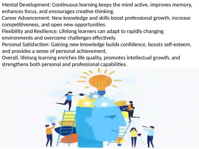 Succeeding in Lifelong Learning 4