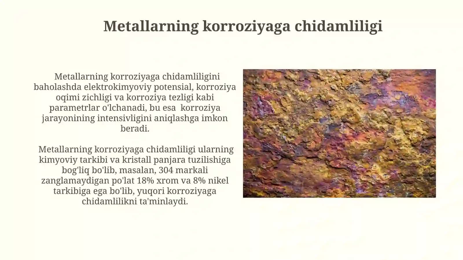 Kimyoviy korroziya 4