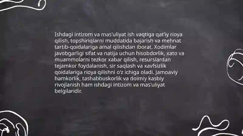 Kasbiy malaka va kompetentsiyalar 4
