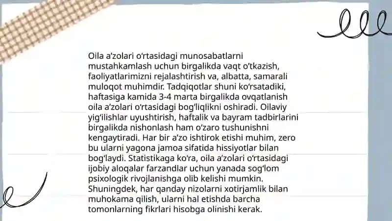 Oilada psixolog faoliyatining zarurligi 4