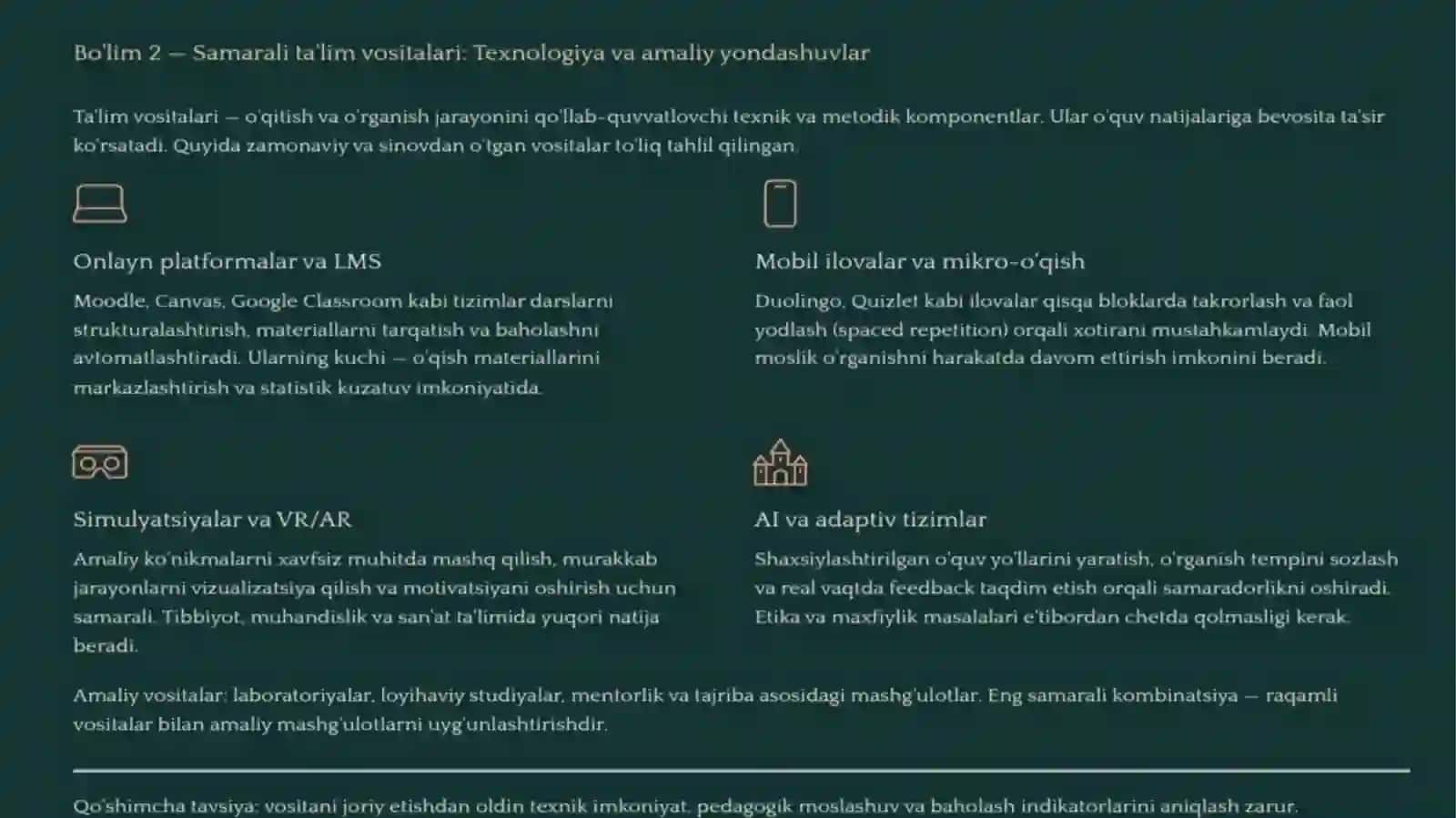 TALIM METODLARI VA VASITALARI 4