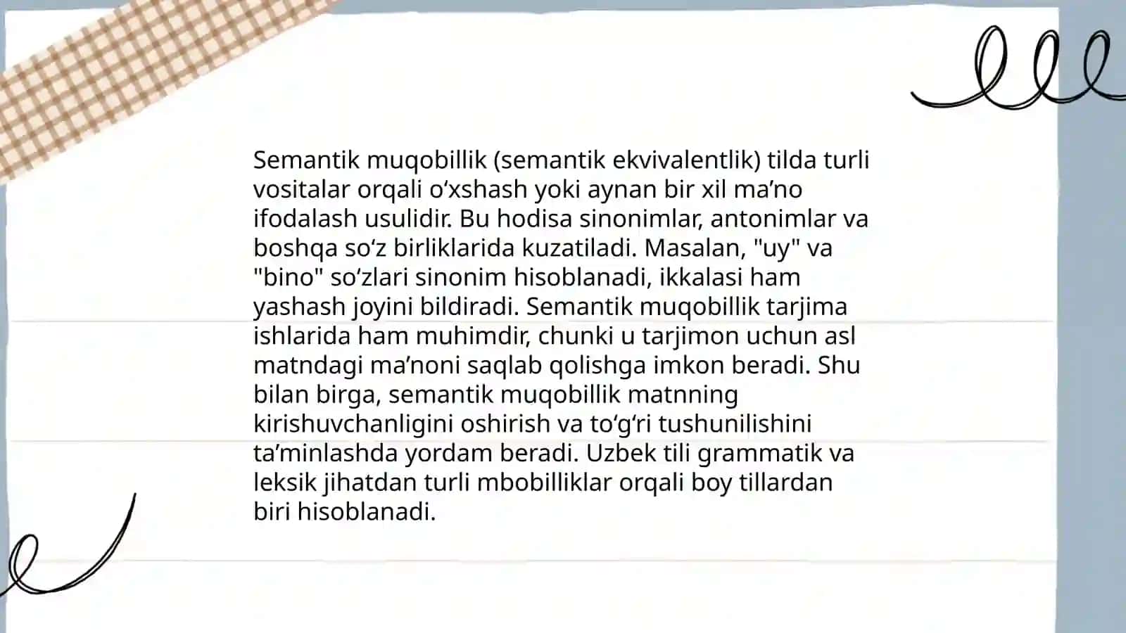 Tarjimada muqobillik muammosi 4