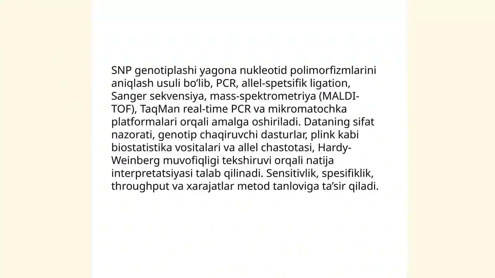 Genotiplash 4