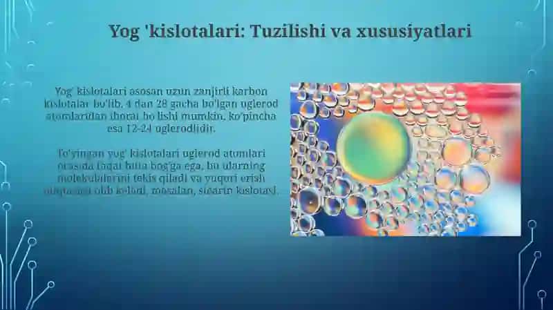 Yog'kislotalariningxromatrografikrafintsiyalashasoslari 4