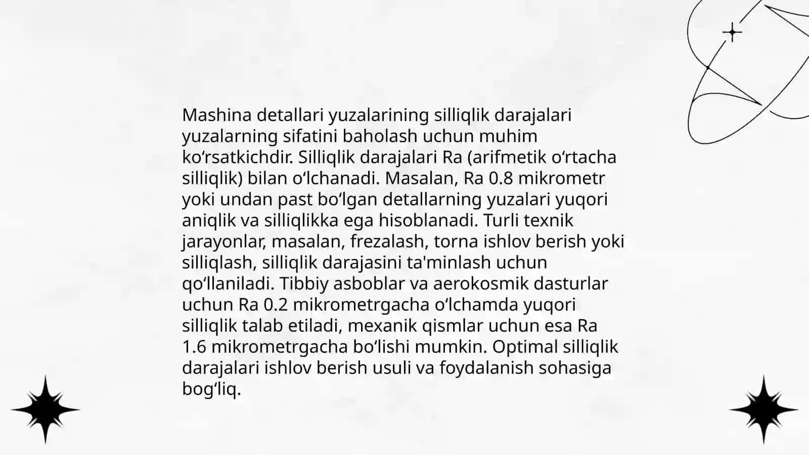Mexanik ishlov berish 4