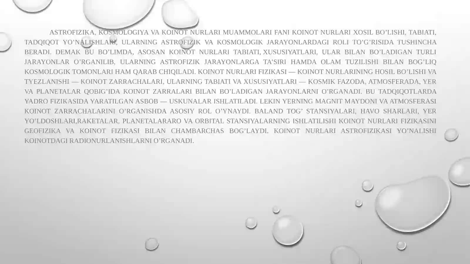 Yer atmosferasiga koinot nurlarining ta’siri 4