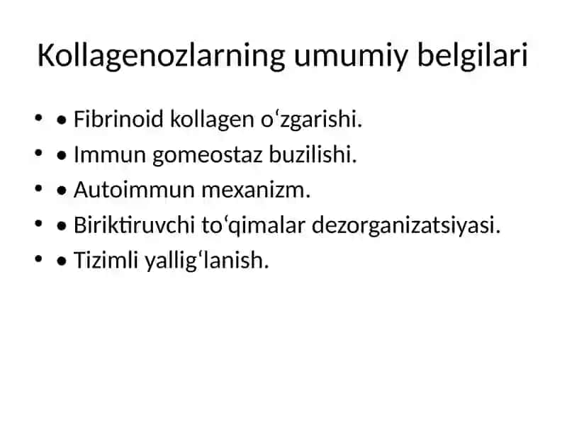 Kollagenoz va tizimli qizil yugurik 4