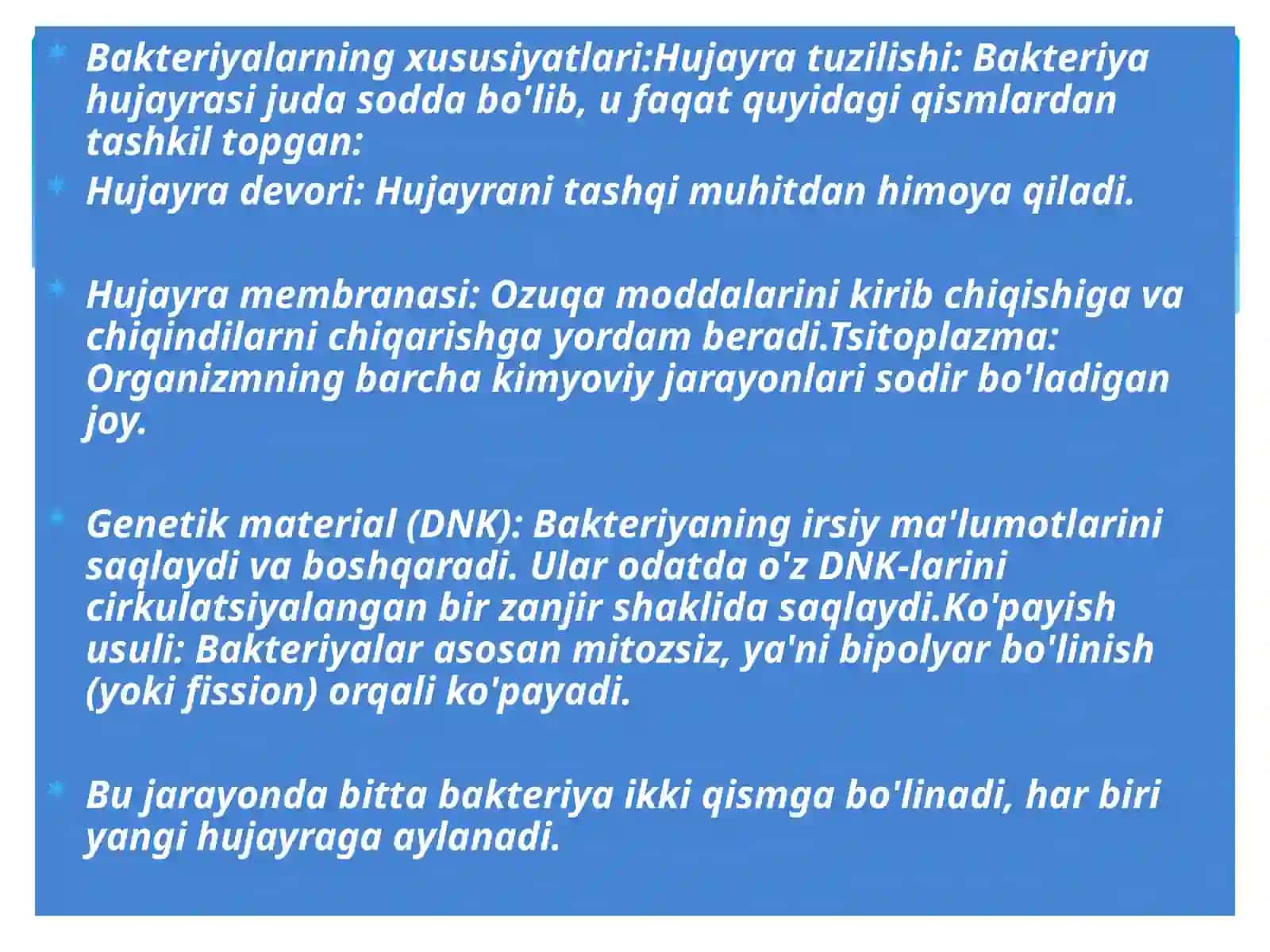 Bakteryalarda fermentativ jarayonlar 4