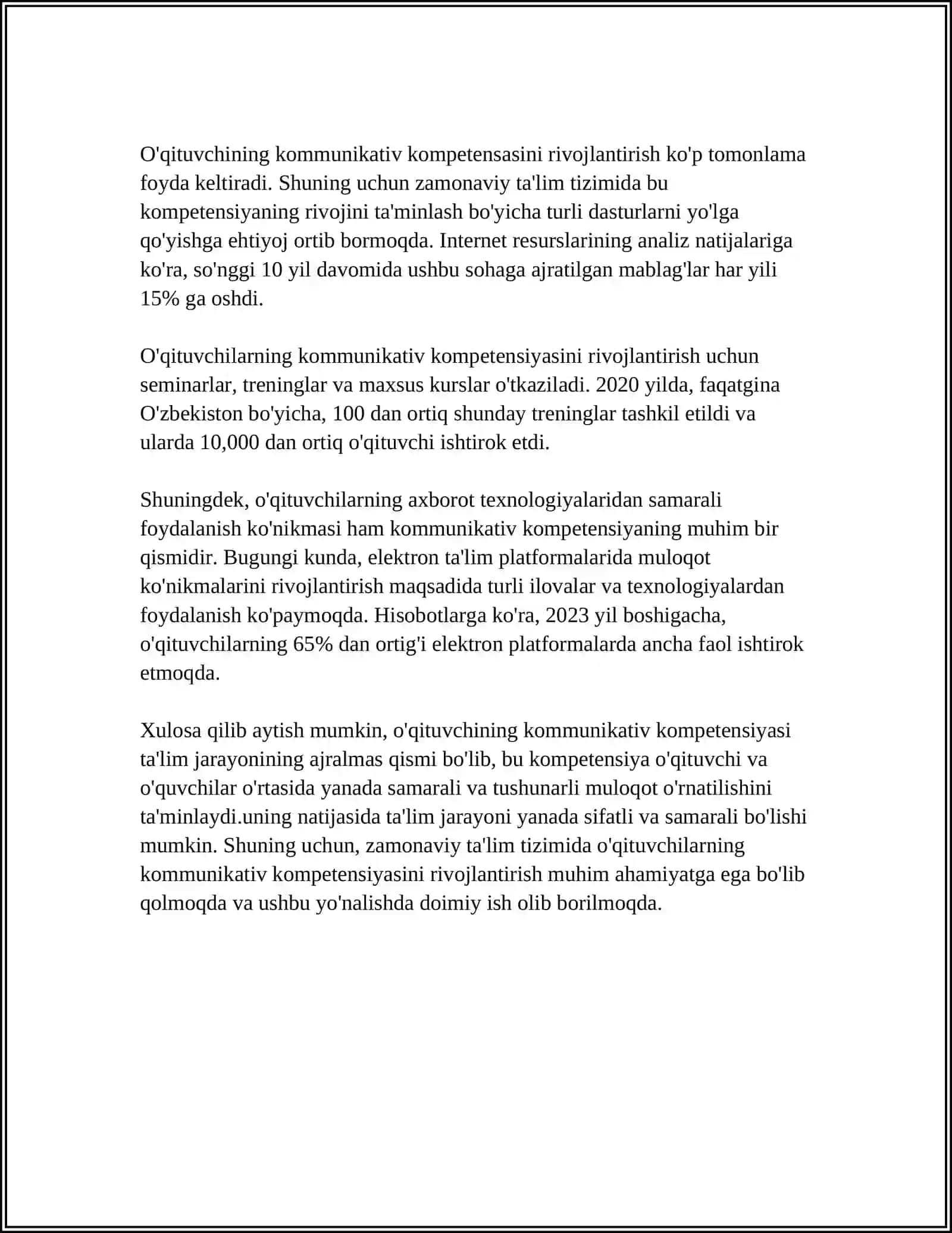 O'QITUVCHI NUTQINING ASOSIY KOMUNIKATIV SIFATLARI 4