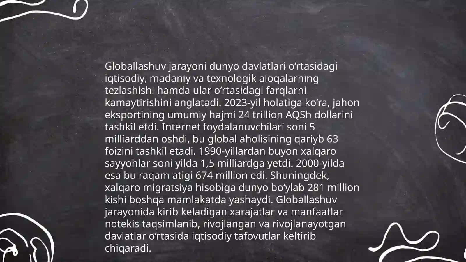 Jahon iqtisodiyoti globallashuvi 4