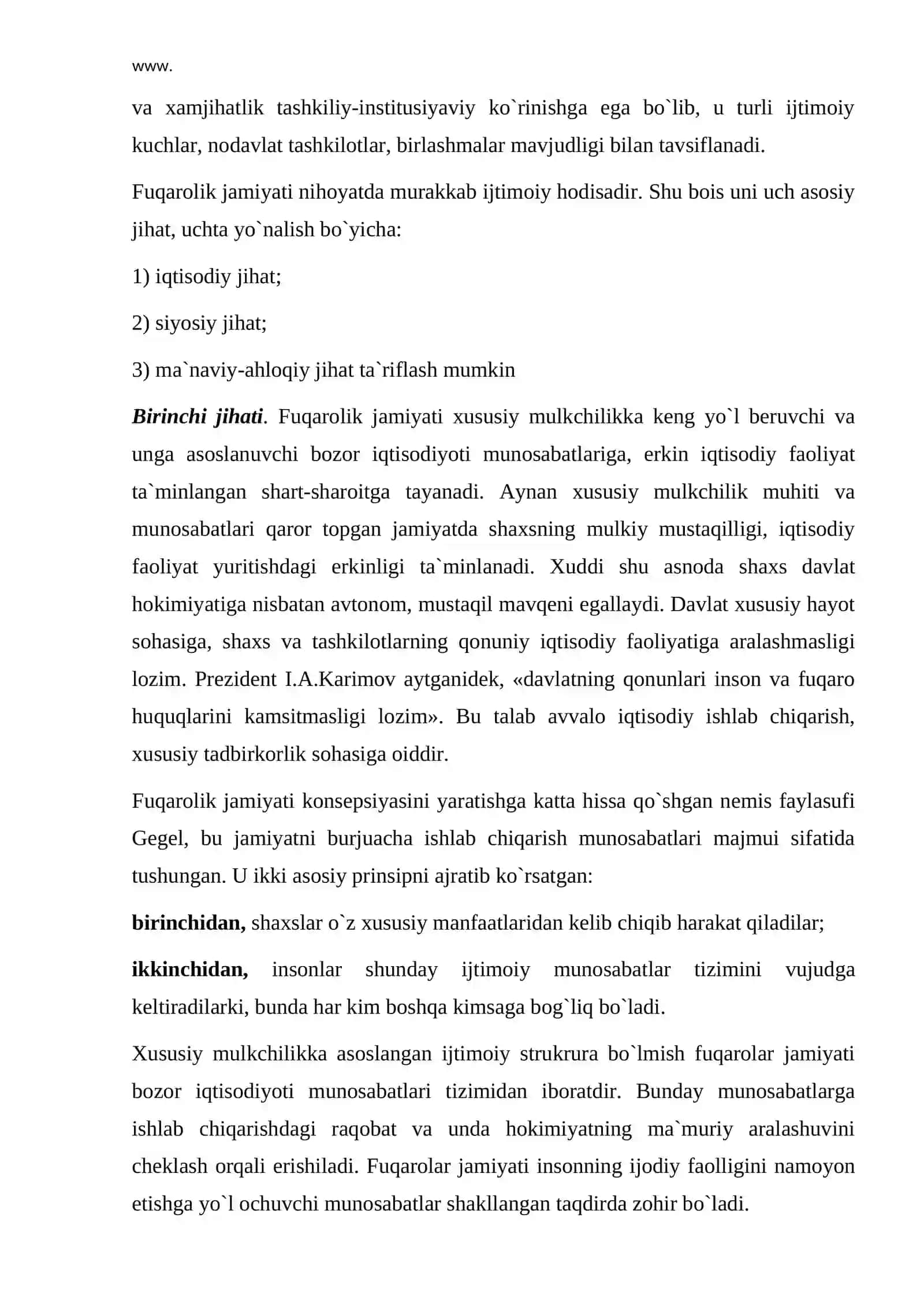 Fuqarolik jamiyati va uning asosiy xususiyatlari 4