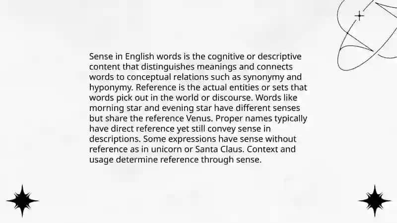Lexical meaning 4