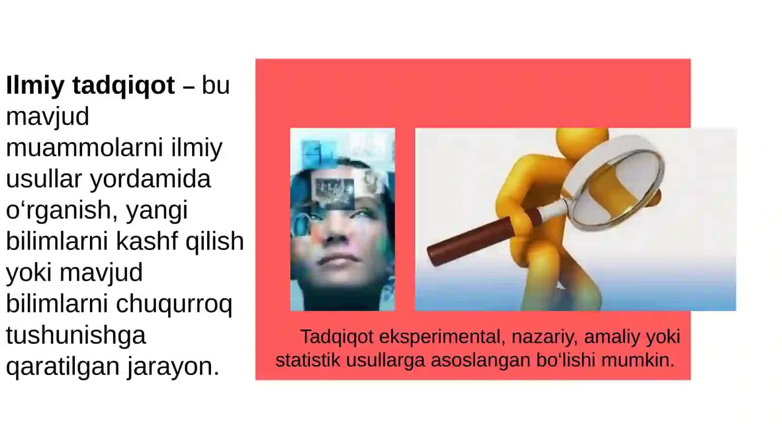 Tadqiqotusullari va ko'nikmalari 4