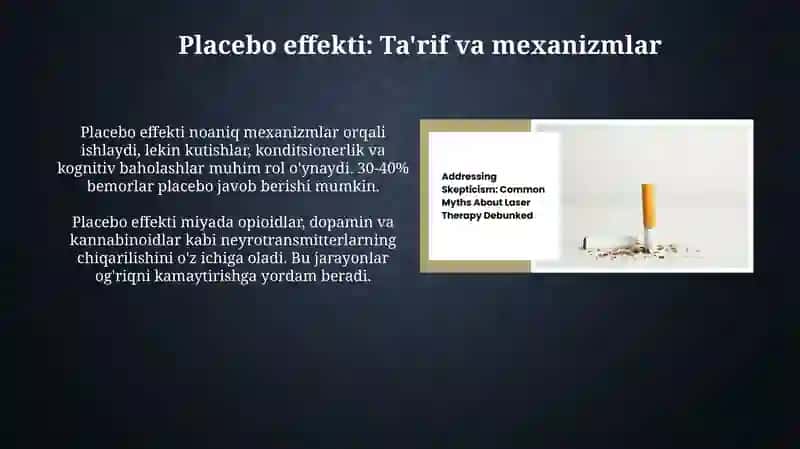 Placebo terapiyasi metodologiyasi 4