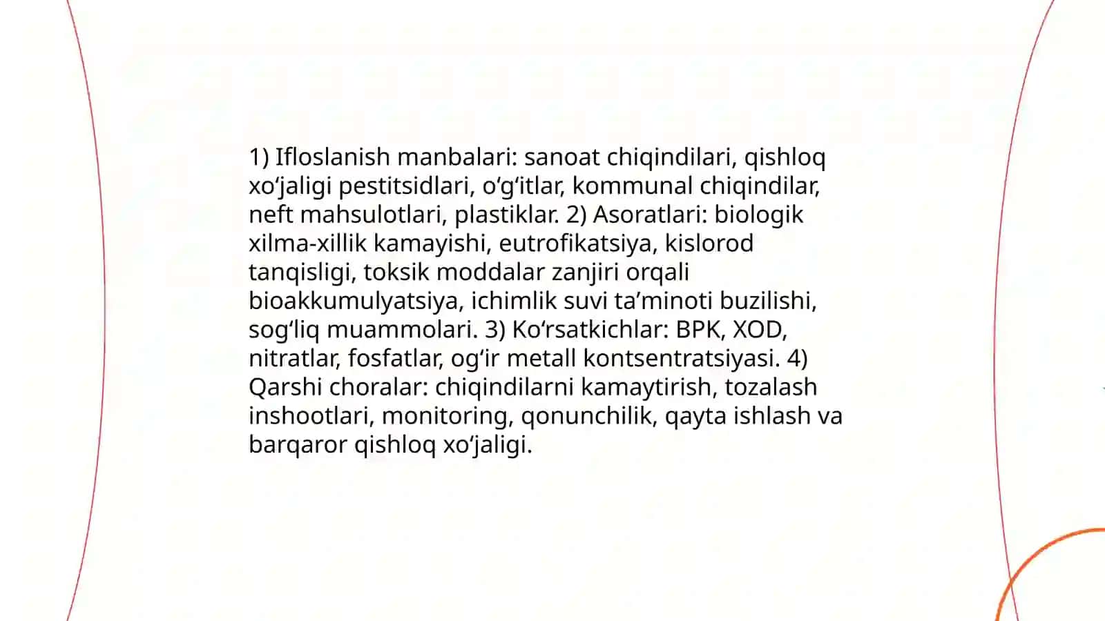 Inson faoliyatining tabiatga ta'siri va tabiatning javobi 4