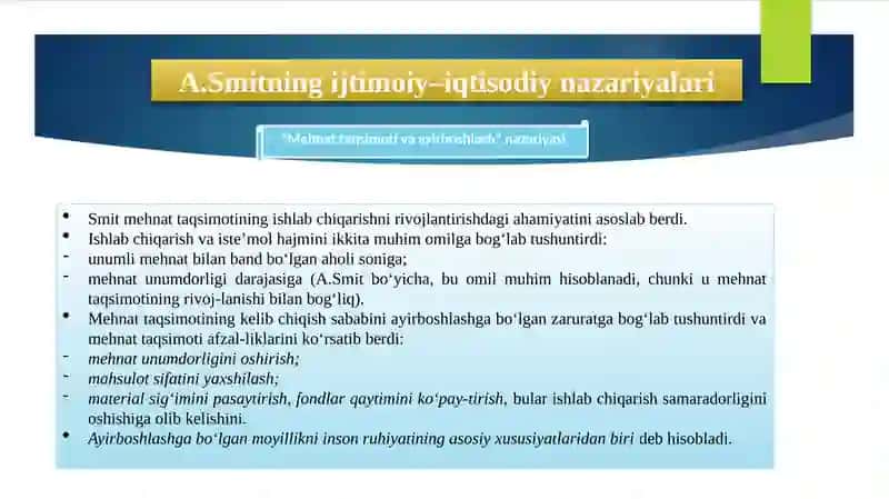 KLASSIK IQTISODIY MAKTABNING RIVOJLANISHI 4