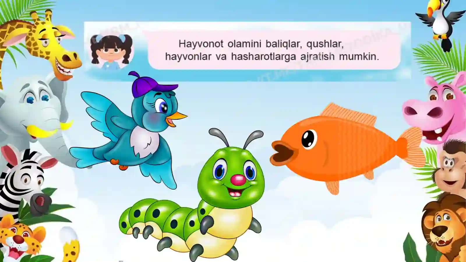 HAYVONOT OLAMI 1-sinf 4