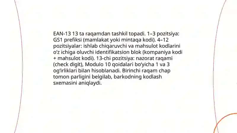 Shtrix kodlash razryadlari 4