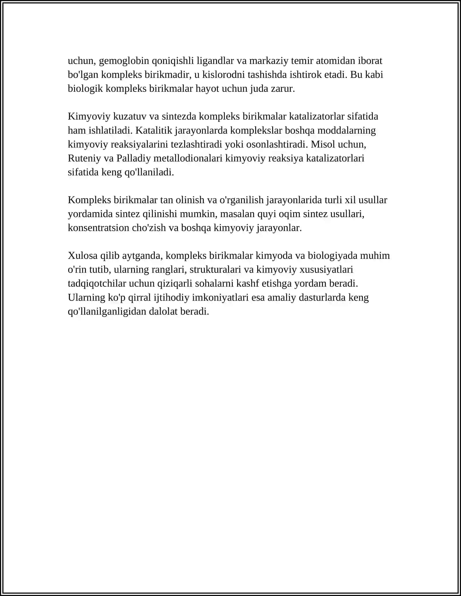 KOMPLEKS BIRIKMALARNING NOMLANISHI VA IZOMERIYASI 4