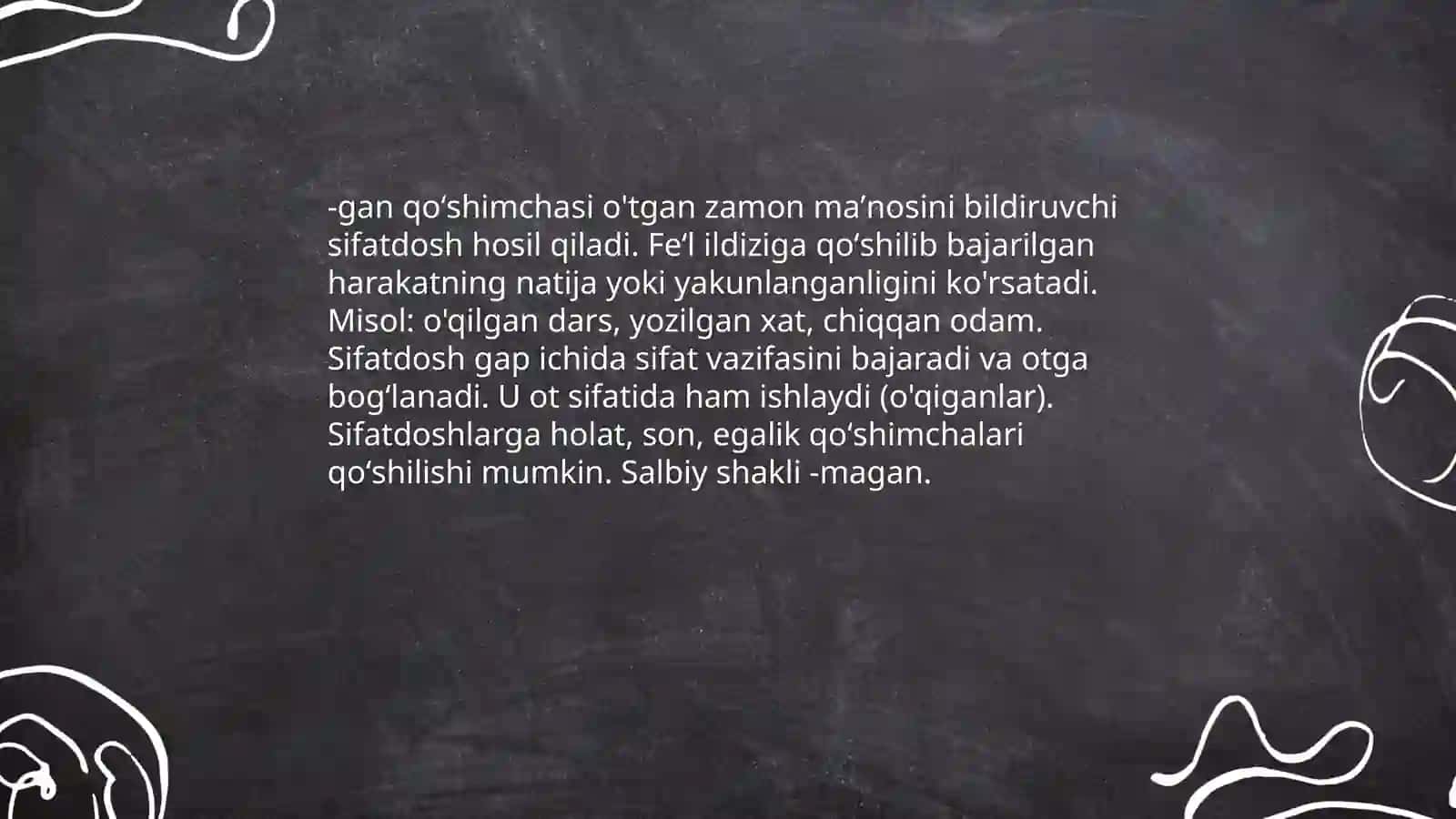 Feʼl nisbatlari 4
