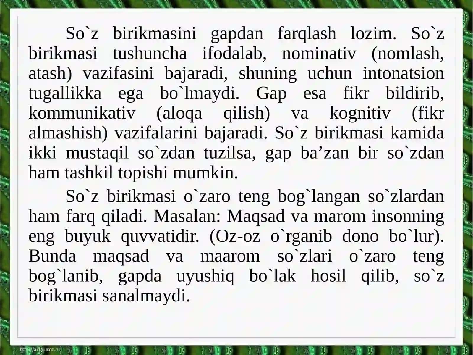 So'zbirikmasivagap 4