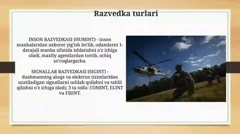 Razvedkani mudofaadagi vazifalari 4