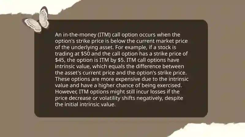 In-the-Money Options 4