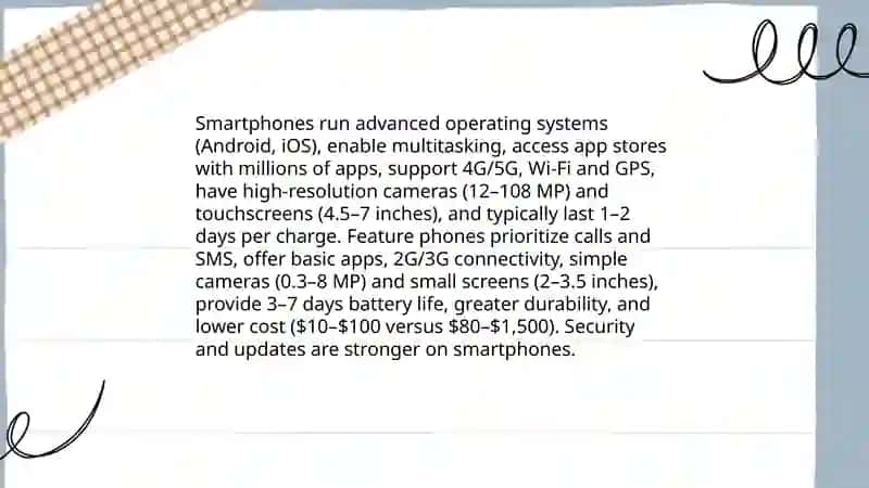 Mobile phones and their uses 4