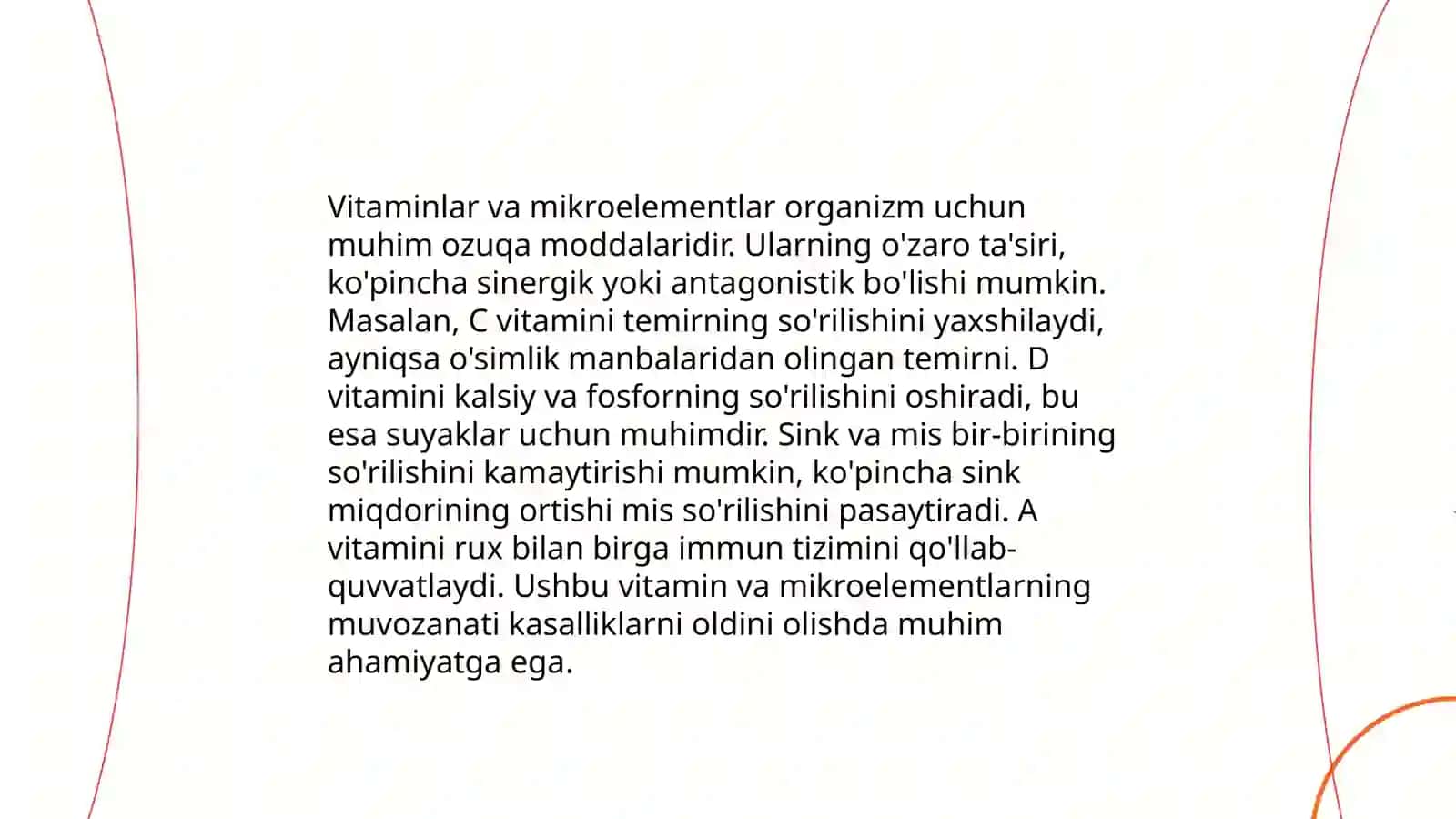 Polivitaminlarning farmakodinamikasi 4