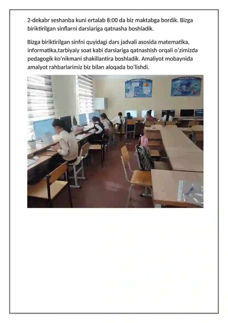 Hisobot 4